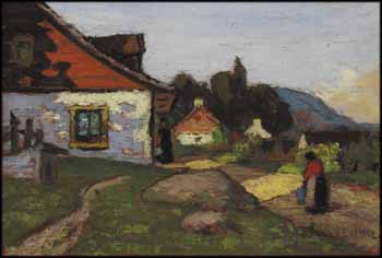 Quebec Village by John Young Johnstone sold for $15,340