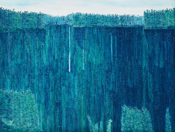 Blue Reflections by Kazuo Nakamura sold for $47,200