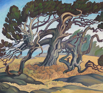 Old Pine, Vancouver Island by William Percival (W.P.) Weston sold for $88,500