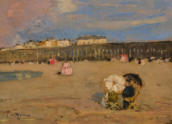 La petite plage de St-Malo by James Wilson Morrice sold for $481,250