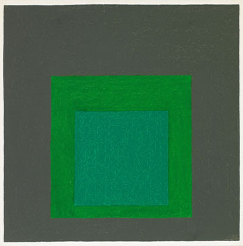 Study for Homage to the Square: New Garland by Josef Albers vendu pour $337,250