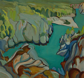 Skeena Landscape by Pegi Nicol MacLeod sold for $34,250