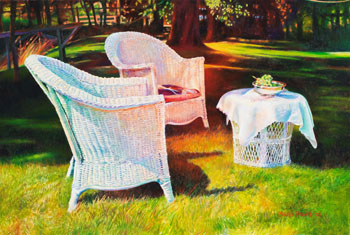 Waiting in the Sun in Salmonier by Mary Frances Pratt vendu pour $49,250