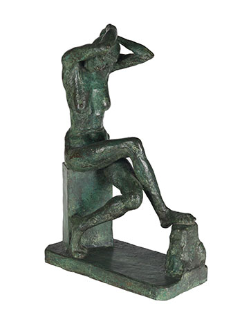 Nan Seated by Sir Jacob Epstein sold for $20,000