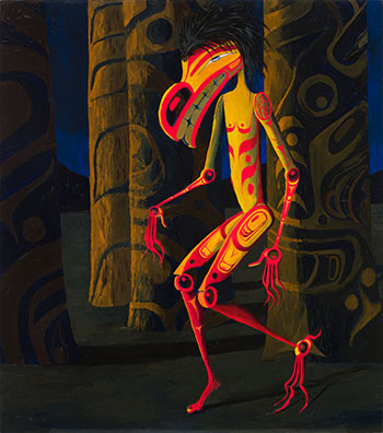 Untitled by Lawrence Paul Yuxweluptun sold for $55,250