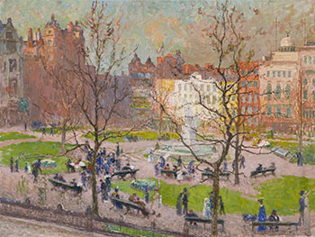 Leicester Square by Emile Claus sold for $91,250