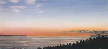 Sunset 7/87 by Takao Tanabe sold for $133,250