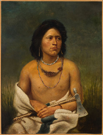 Brave of the Sioux Tribe by Frederick Arthur Verner sold for $55,250