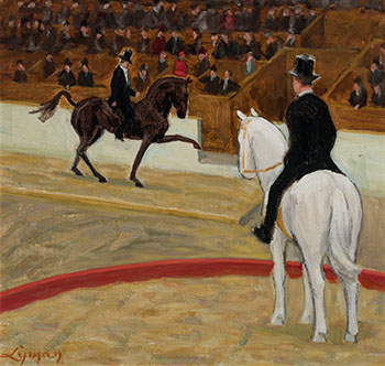 Equestrian Act by John Goodwin Lyman sold for $31,250