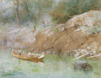 A Green Pool, French River, Canada by Frances Anne Beechey Hopkins vendu pour $193,250