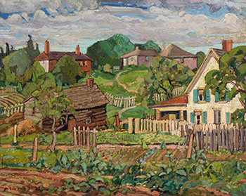 An Ontario Village (Meadowvale) by Arthur Lismer sold for $751,250