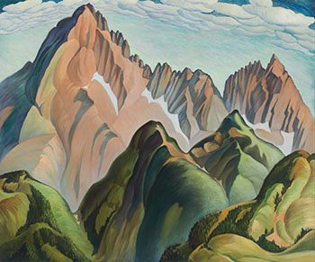 Church Mountain by William Percival (W.P.) Weston sold for $133,250