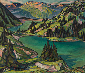 6000 Feet Up by James Williamson Galloway (Jock) Macdonald sold for $31,250