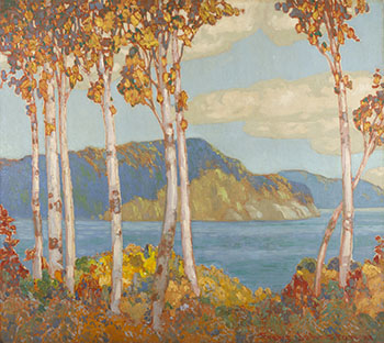 Autumn Landscape by Frank Hans (Franz) Johnston sold for $157,250