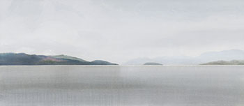 Gulf of Georgia 4/86: Bowen Island by Takao Tanabe sold for $217,250