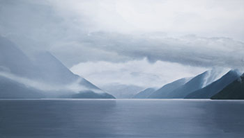 Inside Passage 12/98: In Grenville Channel by Takao Tanabe sold for $511,250