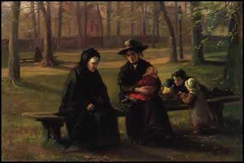 In the Park by Laura Adelaine Muntz Lyall sold for $11,000