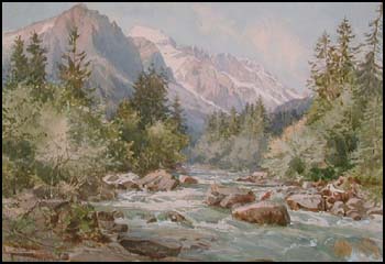 A Swiss Torrent by Charles Jones Way sold for $880