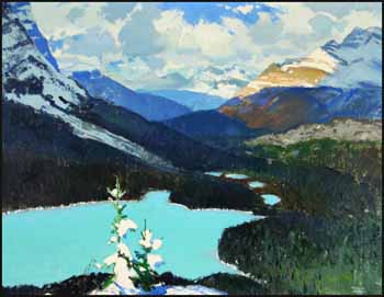 Peyto Lake by George Franklin Arbuckle sold for $6,435