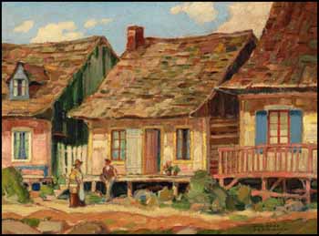 Old House at Oka by Hal Ross Perrigard sold for $1,638