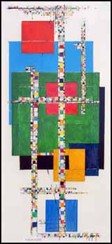 Geometric Fallingwater by Richard Roblin sold for $1,170