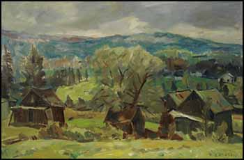 Spring Rain, Christieville by Helmut Gransow sold for $1,989