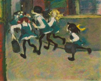 Children Running by William Arthur Winter sold for $4,688