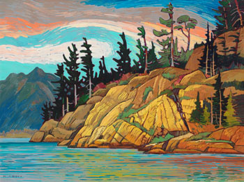 Howe Sound II by Nicholas J. Bott sold for $7,500