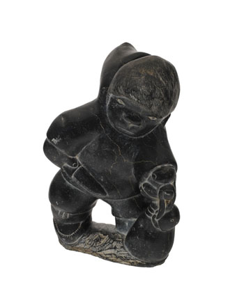 Man Pulling Seal by Johnny Inukpuk sold for $4,063