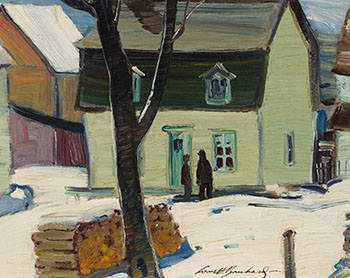 Old House, Baie St. Paul by Lorne Holland Bouchard sold for $2,500