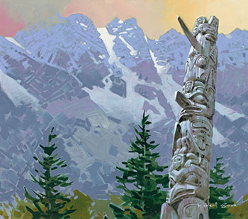 Tsimshian Pattern by Robert Genn vendu pour $10,625