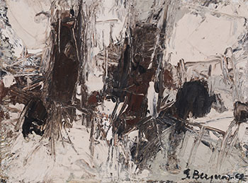 Abstract by Suzanne Bergeron vendu pour $3,438