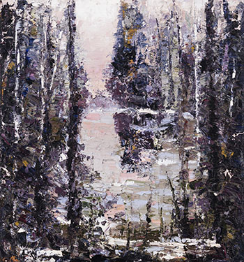 Landscape by John Barkley sold for $875