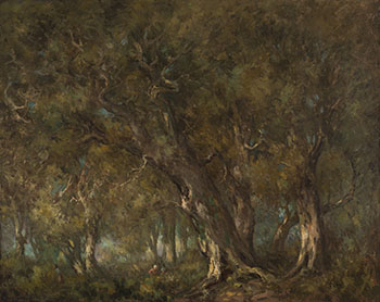 Forest by Carl Henry Von Ahrens vendu pour $1,250