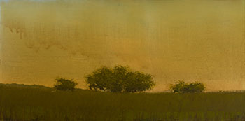 Landscape with Trees by Peter Hoffer sold for $1,000