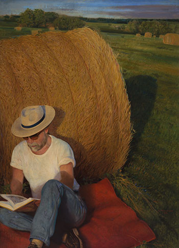 Portrait of Rae Fleming by Glenn Priestley sold for $3,438