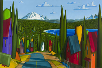 White Rock View by Glenn Payan sold for $3,750