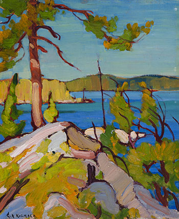 Northern Landscape by George Arthur Kulmala sold for $4,688