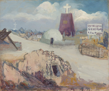 Les Tilleuls Crossroads, Vimy Ridge by Mary Riter Hamilton sold for $8,750