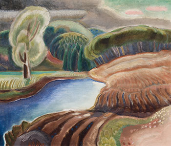 Wet Earth by Andre Charles Bieler sold for $9,375