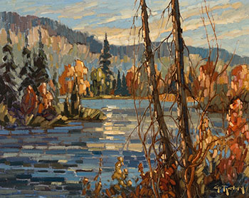 Lac à l’automne by Gaston Rebry sold for $4,063