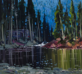 La chute du camp by Bruno Cote vendu pour $12,500