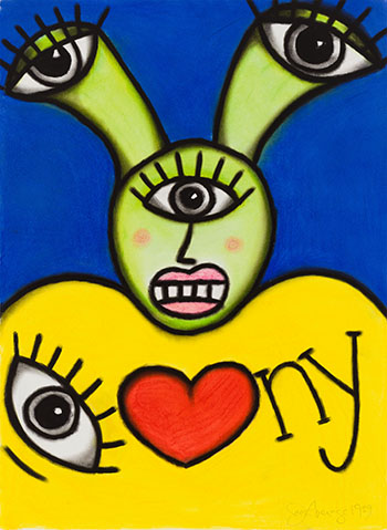 I Love New York by Joe Average sold for $1,375
