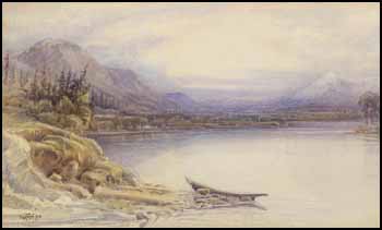 Anderson Lake, BC by Thomas William Fripp vendu pour $1,035