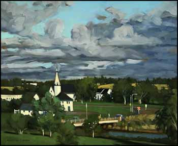 The Hunter River at New Glasgow, P.E.I. by Stafford Donald Plant sold for $1,380