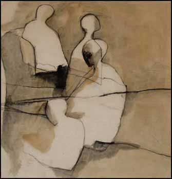 Four Figures by Richard Ciccimarra sold for $978