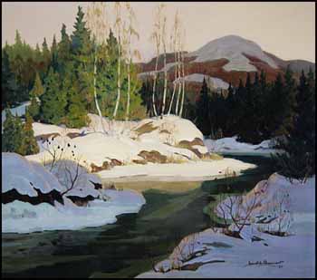 Winter Scene by Thomas Harold Beament sold for $5,850