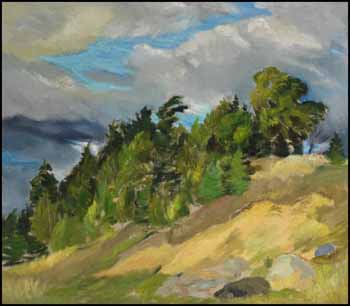 Landscape by Louis Muhlstock sold for $1,521