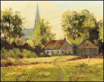 Rivière des Prairies, Montréal Nord by Rolland Montpetit sold for $234