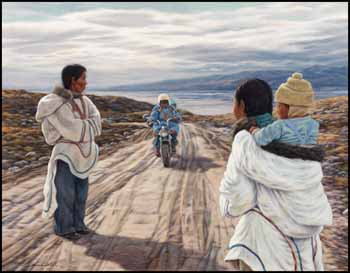 Road Near Pond Inlet by Anna T. Noeh vendu pour $702